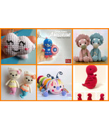 PACK 6 PDF Pattern Crochet (SEE PHOTOS) Pattern Amigurumi Pattern | INST... - $4.98