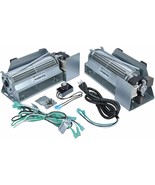 Fireplace Dual Blower Kit for Security Napoleon Lennox Rotom UZY5 PUZY5 ... - $382.55 CAD