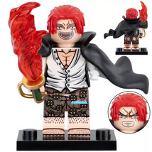 Shanks Anime One Piece Custom Printed Lego Compatible Minifigure Bricks ... - £3.12 GBP