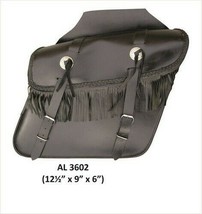 Medium Fringe Throw-Over Saddle Bag Leather/PVC You Choose - £77.07 GBP+