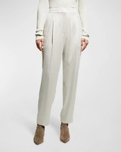 NWT $ 8895 Brunello Cucinelli Dazzling Macro Sequin Pants Trouser sz sz 14 IT 50 - £1,592.37 GBP