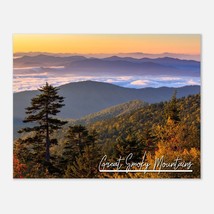 Great Smoky Mountains National Park Poster Print Wall Art | Forest Nature Home D - $19.99