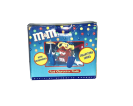 Vintage Red Character Radio by M&amp;M - £55.04 GBP