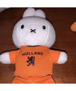 MIFFY RABBIT / Holland Soccer Uniform/ Plush/ Preowned - $18.00