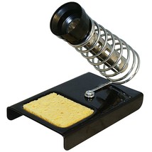 Silverline Soldering Iron Stand Weld Spring Holder Cleaning tangling Spo... - €9,83 EUR