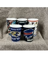 NFL Party Favor Cups Game Day Cowboys Bills Ravens Various Sports Team 2... - £18.16 GBP