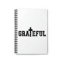 Stationary, Spiral White Journal Notebook, Grateful Christian Inspiration Affirm - £12.78 GBP