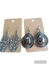 Paparazzi Earrings Squard Two Sets Of Beautiful Pierced Earrings  - £7.90 GBP