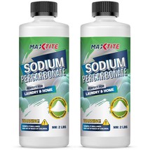 Sodium Percarbonate (4 Lbs Total - 2 Pack Of 2 Lbs Bottles) - 100% Pure - Solid  - £40.71 GBP