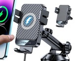 Wireless Car Charger, 15W Fast Charging Auto-Clamping Car Mount Universa... - $54.99
