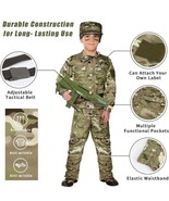 Tacobear Kids Soldier Military Costume Kids Halloween Dress Up w/ Toys A... - €33,76 EUR