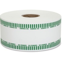 Coin-Tainer CTX50010 1000 ft. Coin Kraft Wrapper Dime - White - £35.92 GBP
