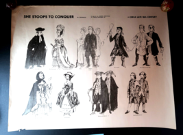 Eaves NYC Costume Co Plot She Stoops to Conquer Goldsmith Monte Streitfi... - $49.99