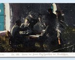 WWI German Army Behind The Front A lGame of Mondschein UNP DB Postcard M2 - $14.46