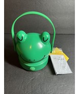 Lot of 2 Kids Sun Squad Portable Lanterns Camping, Holloween Frog/ green - £14.84 GBP