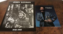 Beatles Posters John Lennon 1940-1980 &amp; Ringo Starr Sun Classics - £36.97 GBP