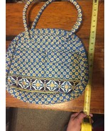 Vera Bradley Blue Floral Tote Pockets Great Condition - €6,78 EUR