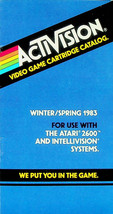 Activision Video Game Cartridge Catalog (1983) - Activision, Inc. - $9.49