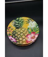 Pier 1 Imports Tropical Pineapple Melamine 9&quot; Plate Replacement - €17,11 EUR