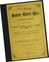 Atlanta Show Case Co 1889 CATALOG Glass Display Cabinets Drug Store Bar ... - £26.25 GBP
