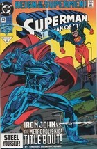 Superman: The Man Of Steel #23 - Jul 1993 Dc Comics, Vf+ 8.5 Sharp! - £1.56 GBP