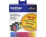 Brother Standard-yield Color Printer Ink Cartridges, LC613PKS Exp 04/2025 - £20.34 GBP