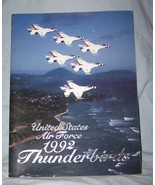 1992 United States Air Force Thunderbirds Program-48 pages - $270.51 MXN