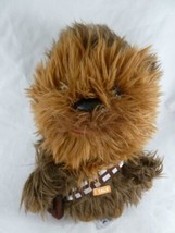 Animated Chewbacca Character Plush Star Wars Toy 8&quot; makes noise when squ... - £7.80 GBP