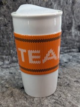Starbucks Pumpkin Spice Latte Mug Team PSL Ceramic Travel Tumbler Cup 10... - $17.99