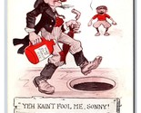 Comic Hillbilly Needs to Watch His Step UNP DB Postcard S1 - £4.23 GBP