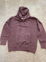 Original Paperbacks Mens Basic sweatshirt Purple Hoodie Long Sleeve Small - $18.49