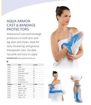 Bell-Horn Aqua Armor Cast And Bandage Protector Adult Short Arm 22&quot; (30101) - $14.55