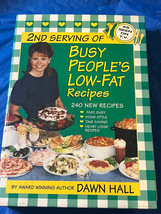 Second 2nd Serving Cookbook Busy Peoples Low Fat Recipes NEW  (2000, Hardcover) - £3.48 GBP