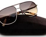 New TOM FORD Maxwell TF1019 28F Gold Brown Sunglasses 59-13-140mm B48mm ... - $181.29