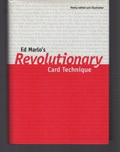 Revolutionary Card Technique / Ed Marlo / Magic / Hardcover 2003 - £55.74 GBP