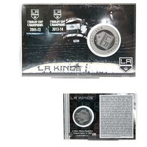 NHL Los Angeles LA Kings Collectibles 4&quot;x6&quot; Acrylic Case w/ Highland Mint Coin - £13.02 GBP