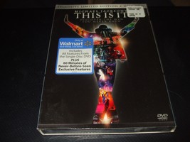 Michael Jackson: This is It (DVD, 2010, 2-Disc Limited Edition) - Brand New!!! - £8.72 GBP