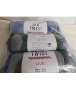 Big Twist Value lot of 3 Spa Stripe Dye Lot 456544 - €16,68 EUR