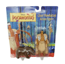 Vintage 1995 Disney Pocahontas Chief Powhatan Mattel Action Figure Nos Sealed - £37.16 GBP