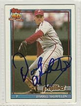 darrel akerfelds signed autographed card 1991 topps - $10.08