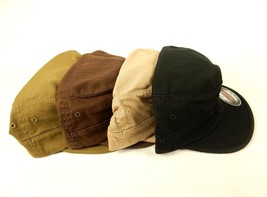 Military Style Cadet Cap, Patrol, Army Hat, Flex Fit ~ Top Gun, Choice of Colors - £9.61 GBP