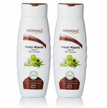 Patanjali Kesh Kanti Natural Hair Cleanser Shampoo, 200ml (pack of 2) - $29.36