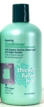 1 Bottles Thicker Fuller Hair 12 Oz Repairing Organic Quinoa Keratin Conditioner