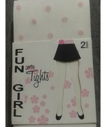 FUN GIRL Girls Tights Pink Polka Dot (4 Pairs) Medium/Large 50 - 65 lbs ... - £5.94 GBP