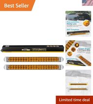Submersible 17" Inch Thin Amber Led Turn Signal Light Bar 40 LED Sealed ... - $68.88