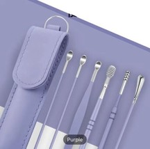 3pcs Ear Pick Cleaning Set Ear Wax Remover Cleaner Curette Stainless Ste... - £4.66 GBP