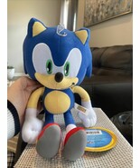 Sonic the Hedgehog Plush 18 inch Toy Factory Sega Blue Blur - $444.38 MXN