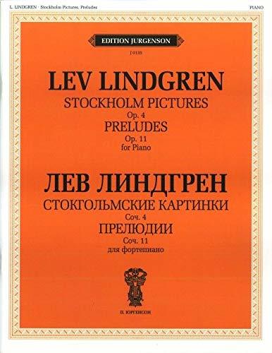 Stockholm pictures, op. 4. Preludes, op. 11 for piano (+CD) [Paperback] ... - $21.56