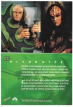 Star Trek Next Generation Season Seven Klingon Bloodwine Card S37 Skybox 1997 - £2.98 GBP