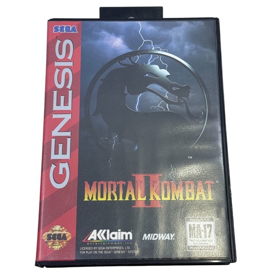 Primary image for Mortal Kombat II Sega Genesis Complete Game